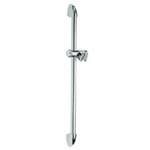 Remer 311F Round Adjustable Sliding Rail Available in Chrome Finish